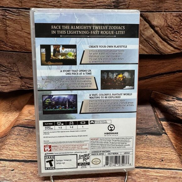 Astral Ascent Nintendo Switch Limited Run Game #242 New Sealed Teen T ESRB - Picture 2 of 5